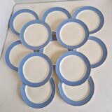 Set of 12 Villeroy & Boch Orleans dessert plates