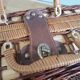 Wicker rattan suitcase
