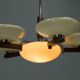 Large Art Deco Chandelier, Germany, 1930s, Restored