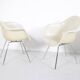 4 DAX Eames armchairs from the 60's Herman Miller mobilier international