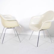 4 fauteuils DAX Eames années 60' Herman Miller mobilier international