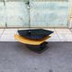 Cast iron and wood coffee table Stile Saporiti Italia Anni '70