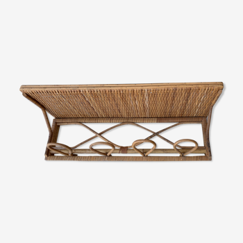 Vintage bamboo coat holder