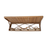 Vintage bamboo coat holder