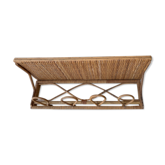 Porte manteau vintage en bambou