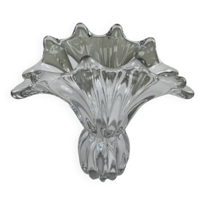 Coupe florale en verre