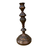 Copper candlestick