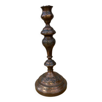 Copper candlestick