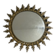 Grand Miroir Soleil des années 50 Italien