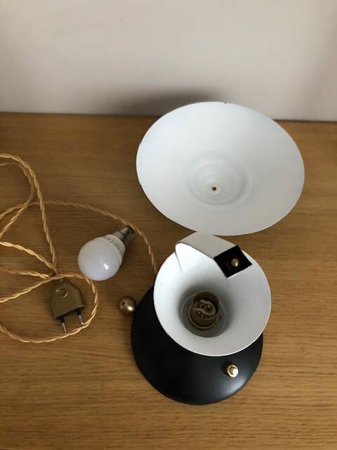 Art deco mushroom lamp