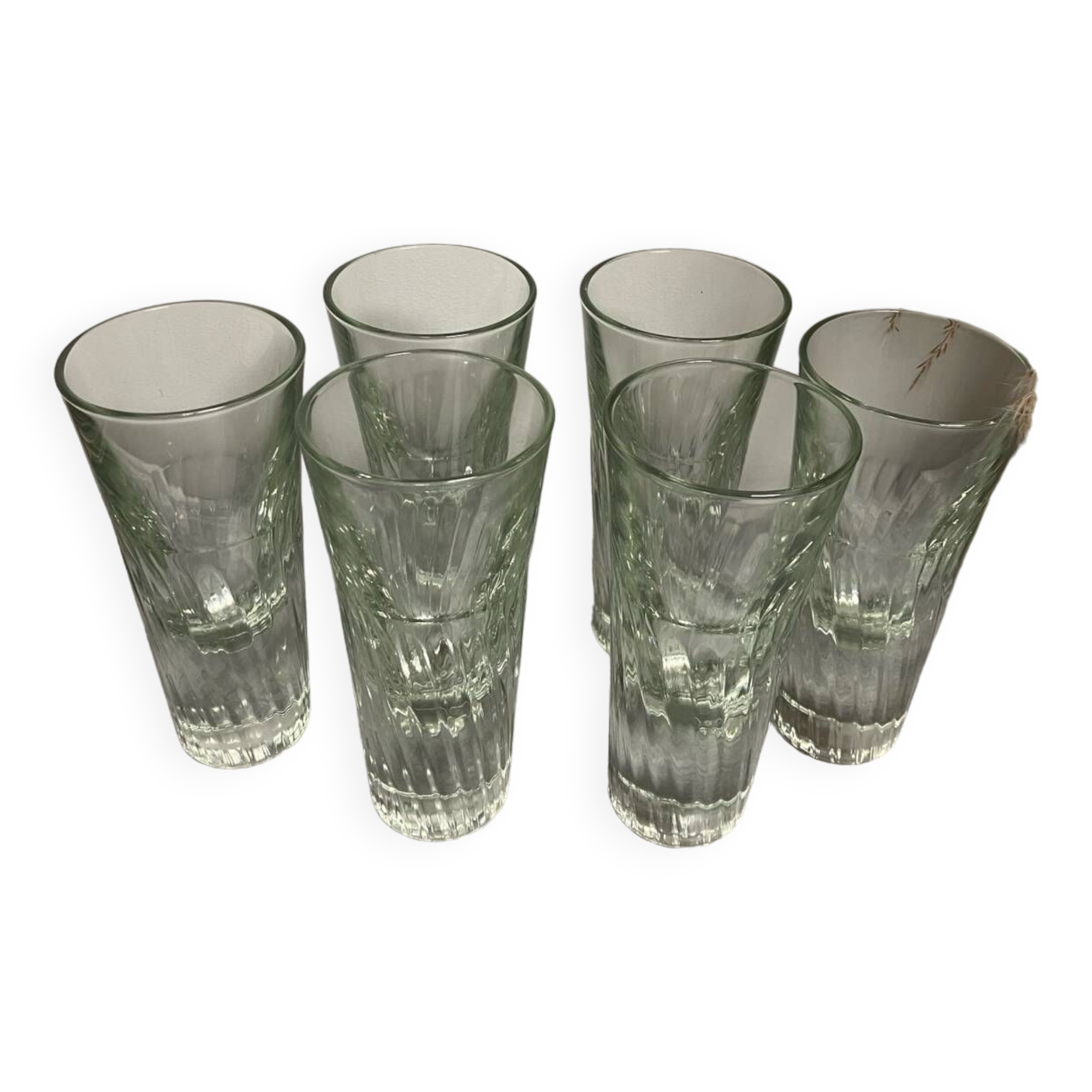 Vintage-Lot de 6 magnifiques verres-Bormioli Rocco