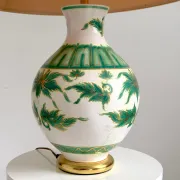 Vintage ceramic lamp 1970 Louis Drimmer