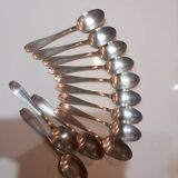 12 silver tablespoons