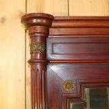 Large Louis XVI Style Mahogany Mirror