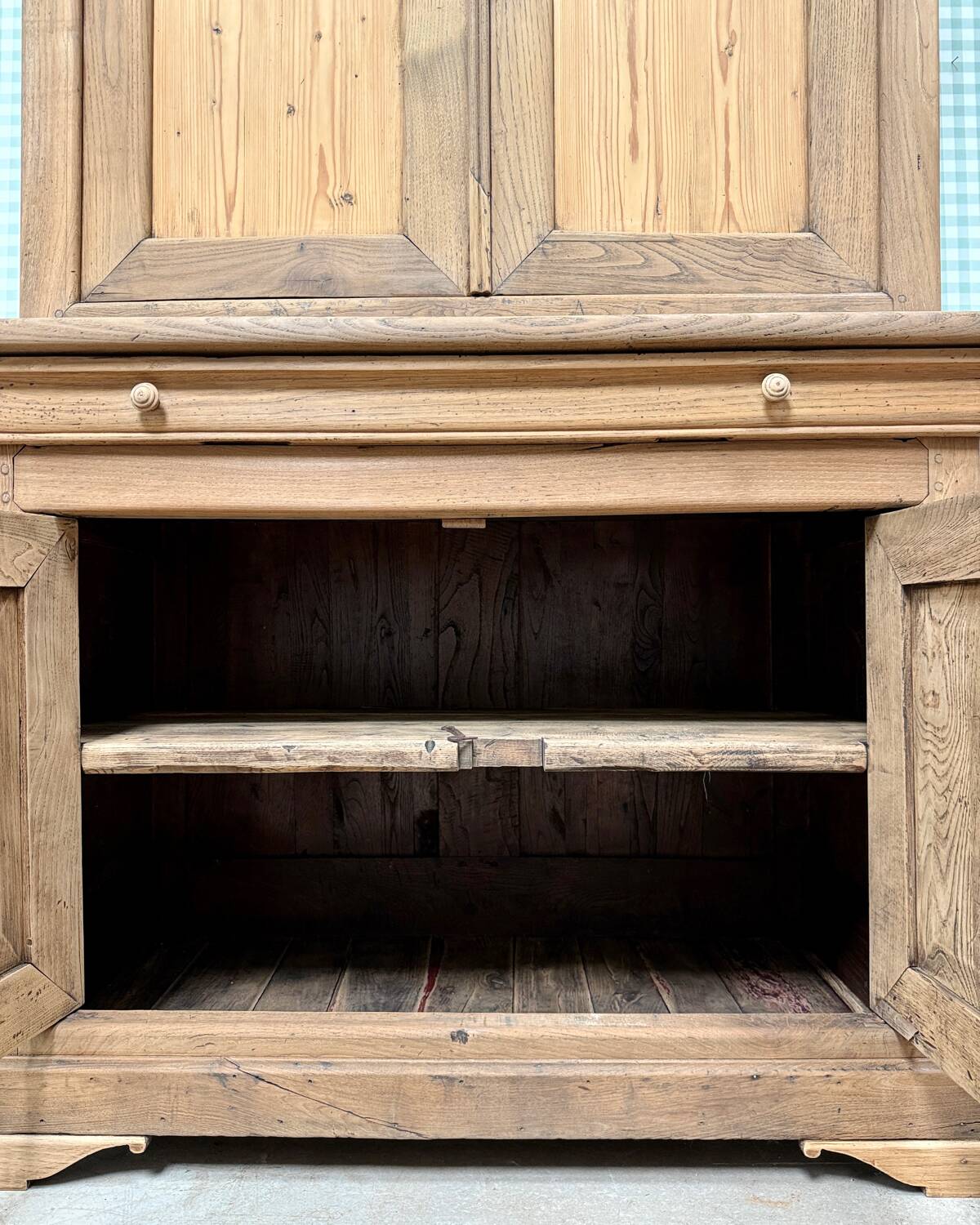 Chic country two-piece sideboard (renovated)