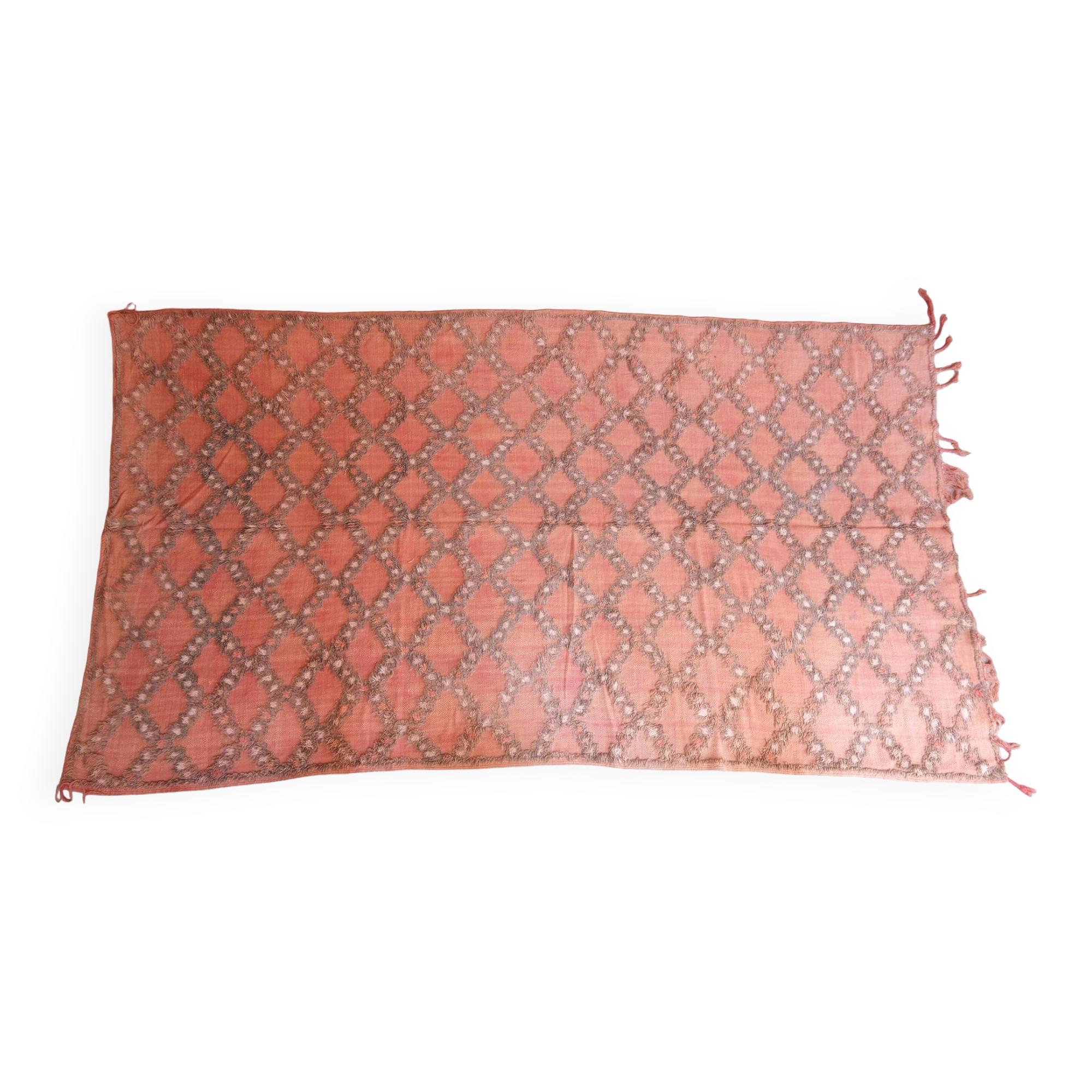 Moroccan Kilim Zemmour Rug - 361 x 199 cm