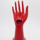 Vintage ceramic hand baguier soliflore