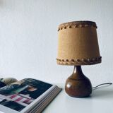 Vintage stoneware lamp