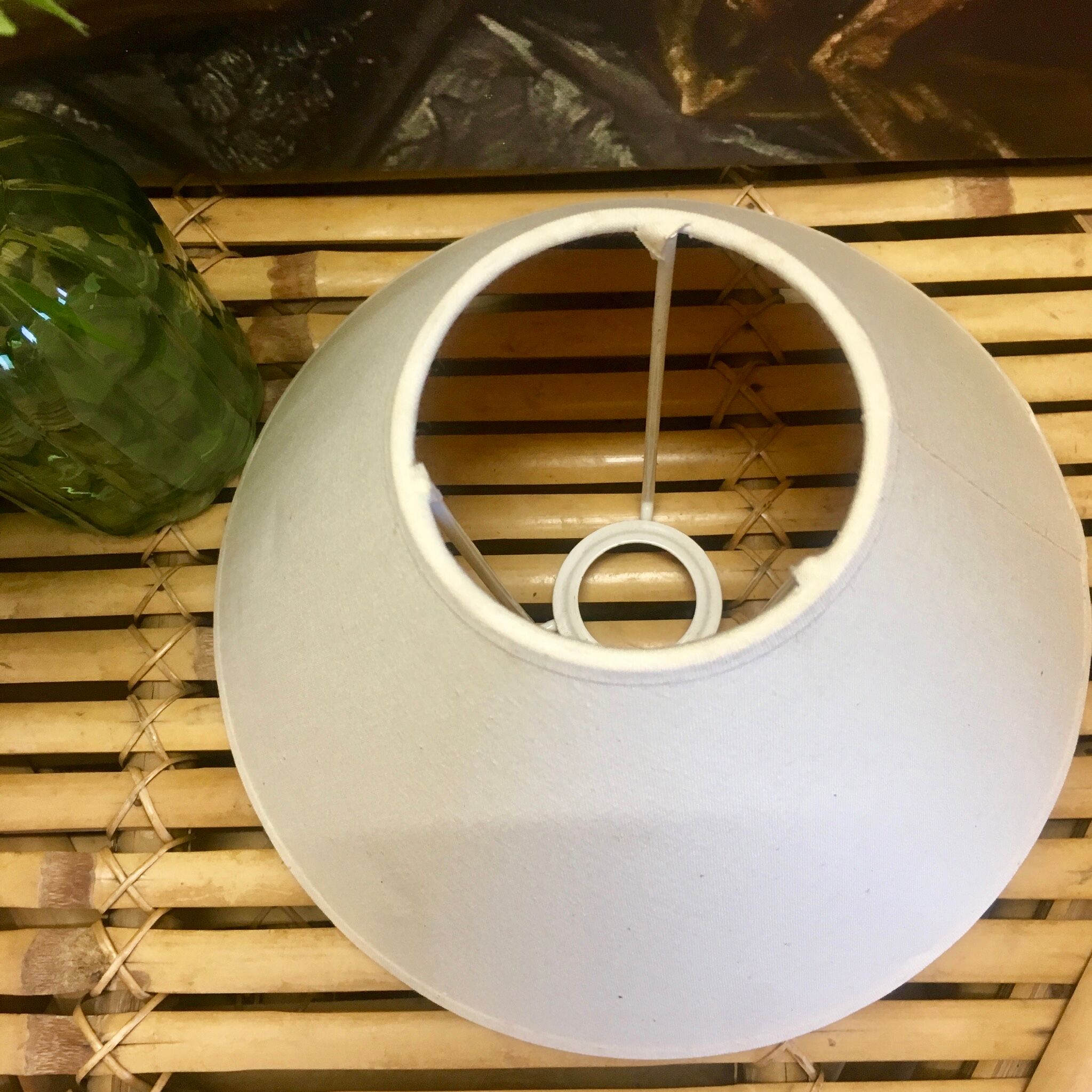 Cream fabrics lampshade