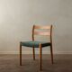 Vintage Danish Dining Chairs Model 84 Oak Niels O. Møller, 1960s, Set of 4