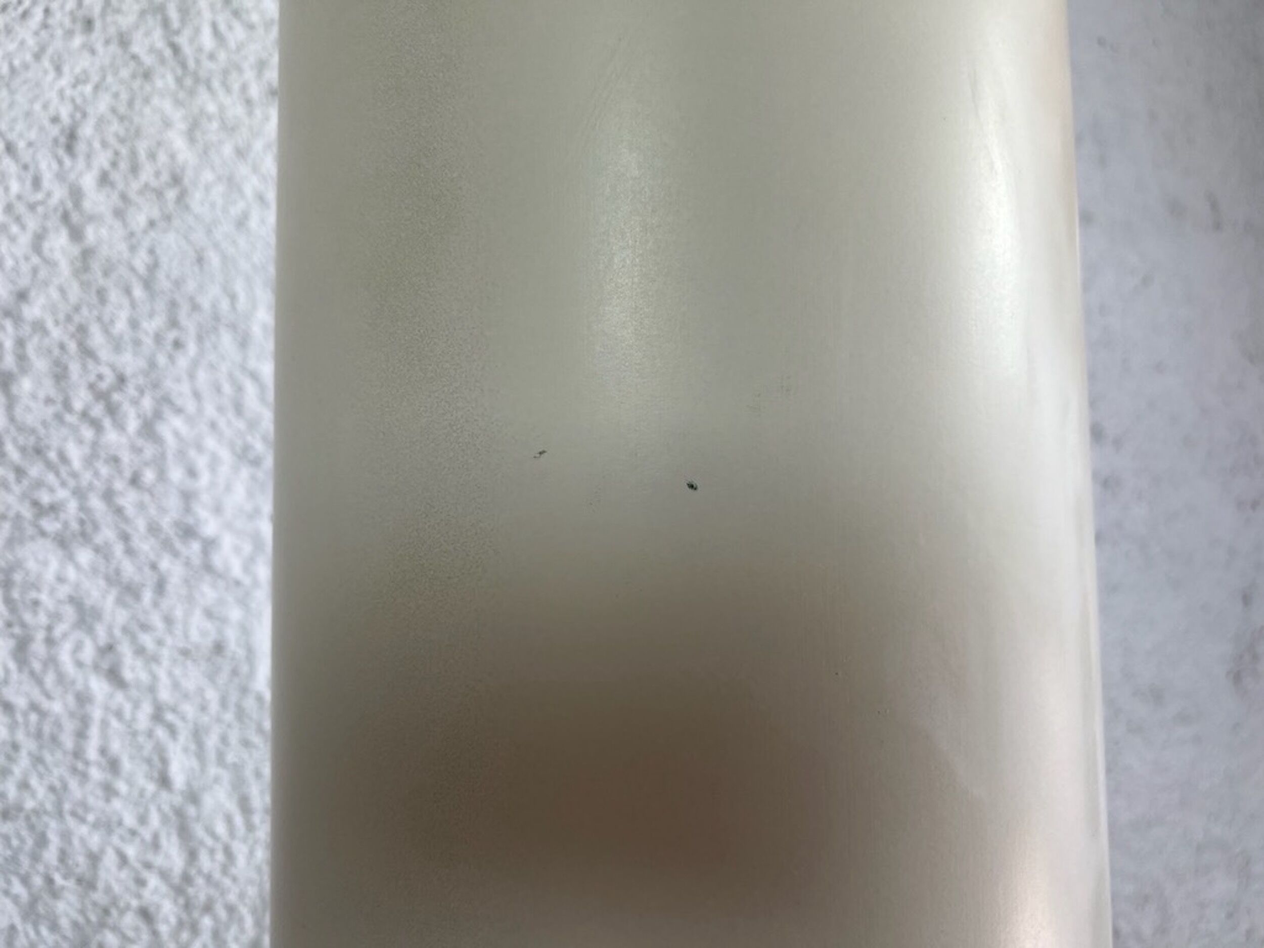 Lipstick Mirror in Ivory by Rodolfo Bonetto for Olivari, 70s