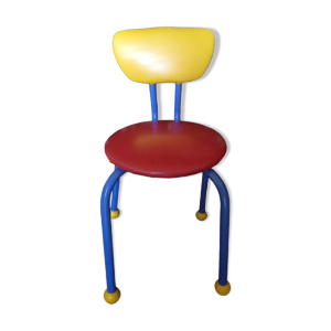 Chaise pour enfant métallique