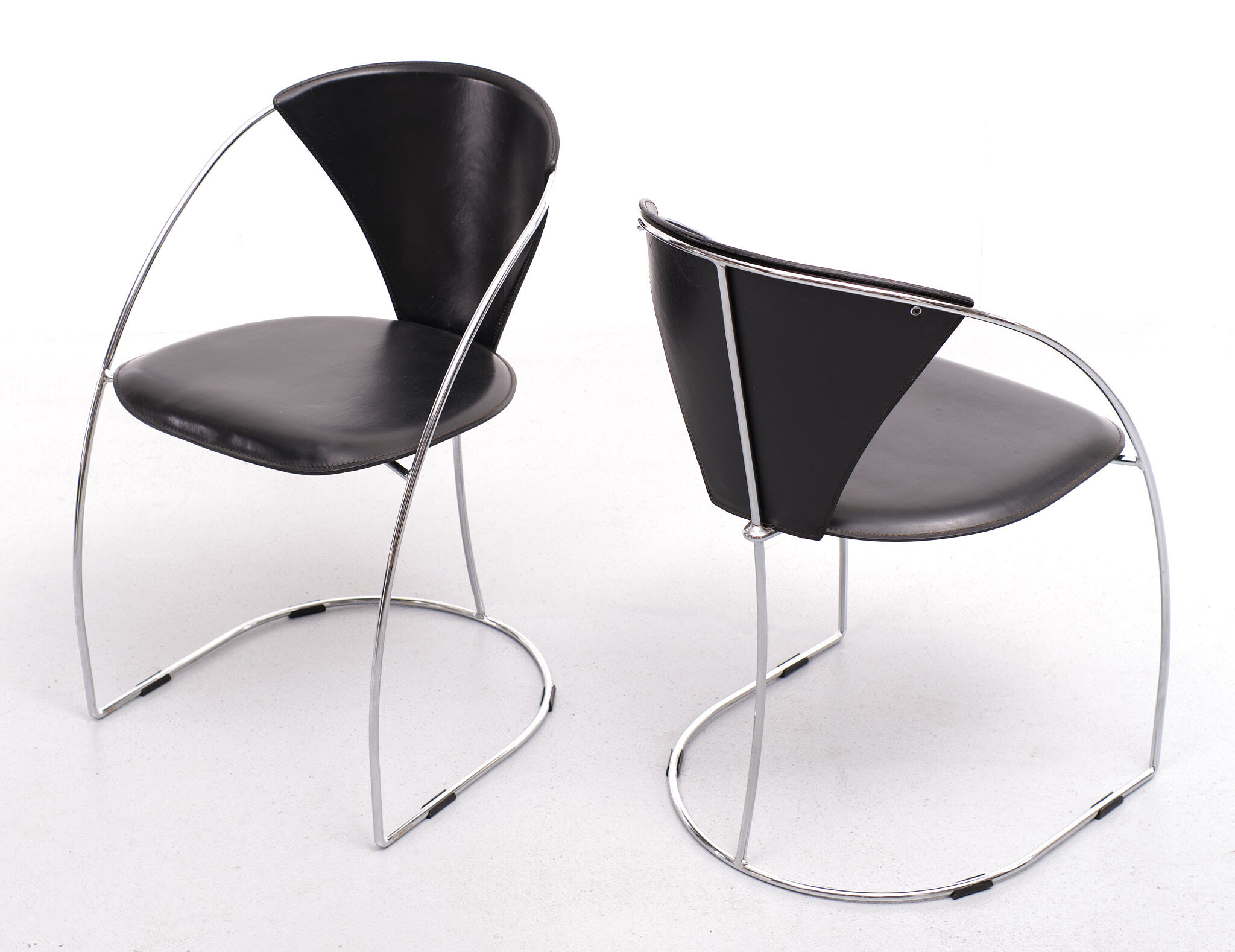 Arrben Linda Dining Chairs, Italy, 1982, Set of 4