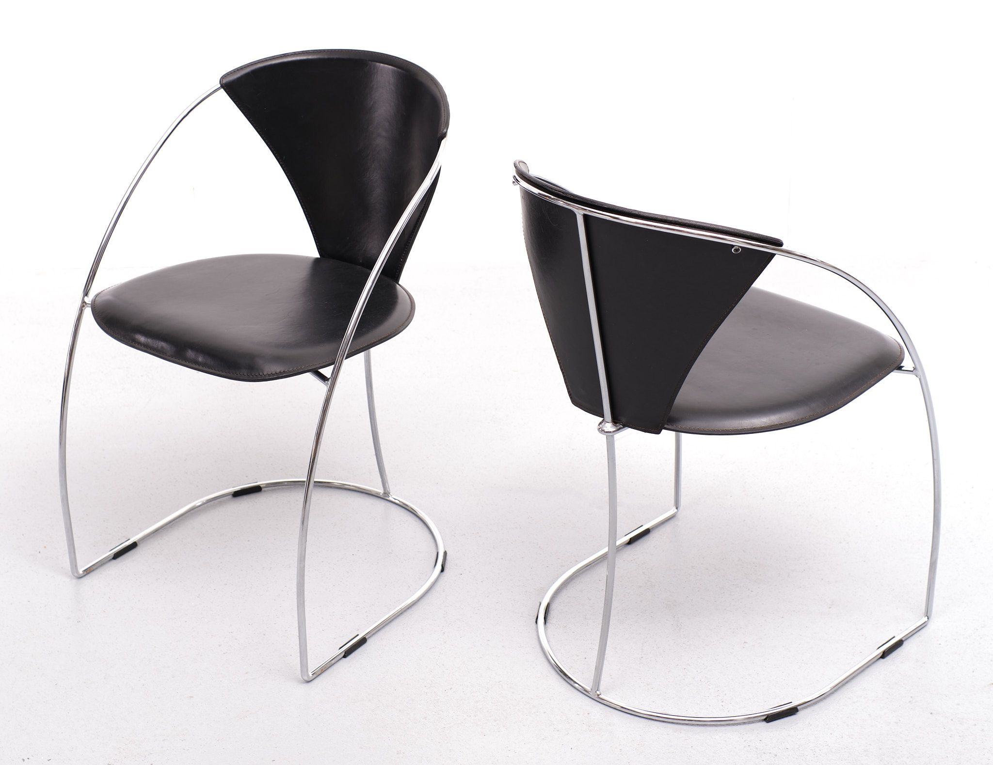 Chaises de salle à manger Arrben Linda, Italie, 1982, lot de 4