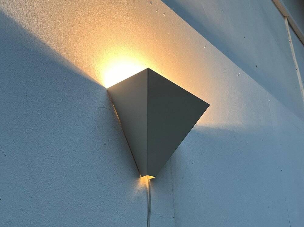 Postmodern minimalist wall lamps Type V607 from Ikea, 1980s, set of 4.
