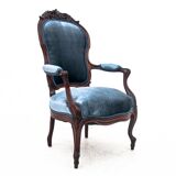 A pair of armchairs, France, around 1900.
