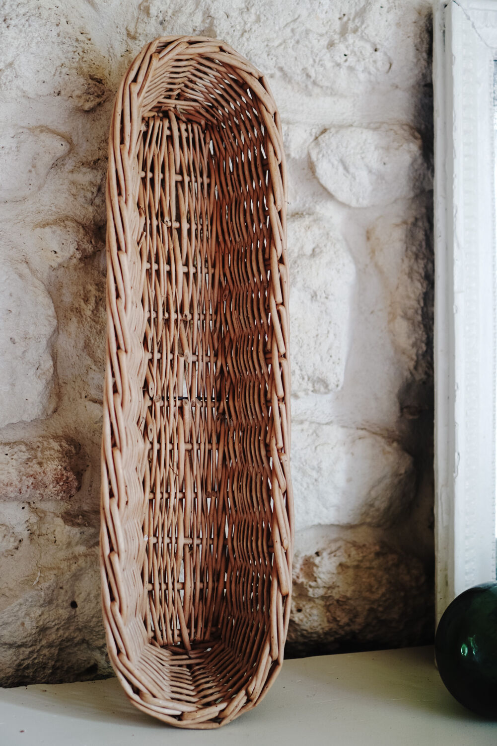 Wicker banneton bread basket