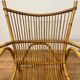 Fauteuil vintage en rotin