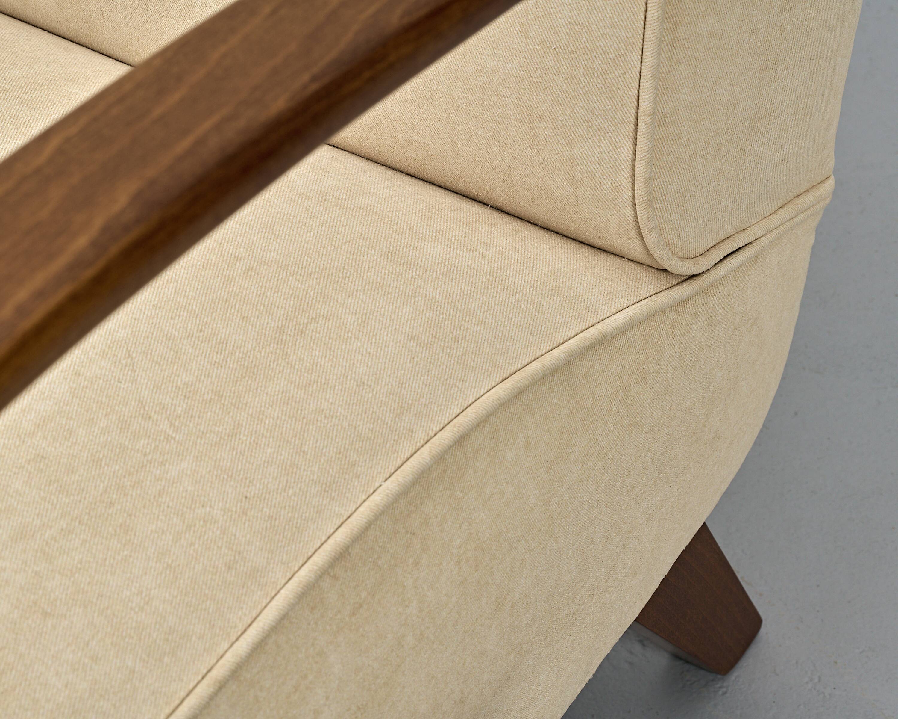 H-410 Armchair by Jindřich Halabala, 30's