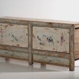 Antique white solid wood sideboard (circa 1920)