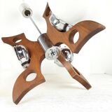 1970s vintage geometric pendant light