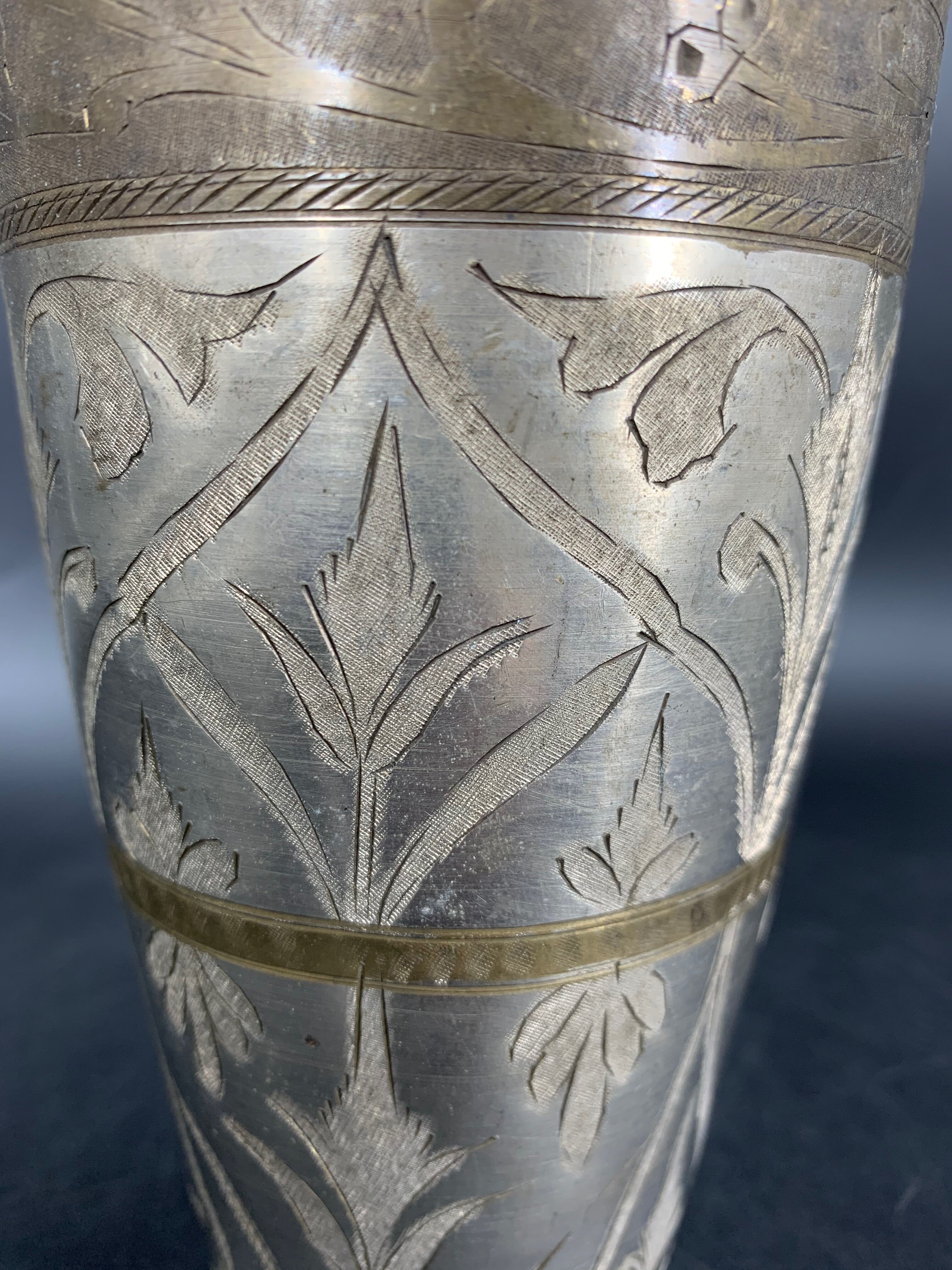 Verre à Lassi ancien N°15 Inde Pakistan