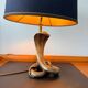 Cobra sculptural lamp in brass – Vintage French work, circa 19