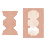 2 geometric art prints