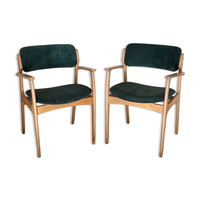 Fauteuil danois vintage « Modèle 50 » – Erik Buch pour O.D. Møbler, années 60 (2 disponibles)