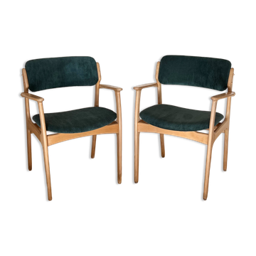 Vintage Danish armchair "Model 50" – Erik Buch for O.D. Møbler, 1960s (2 available)