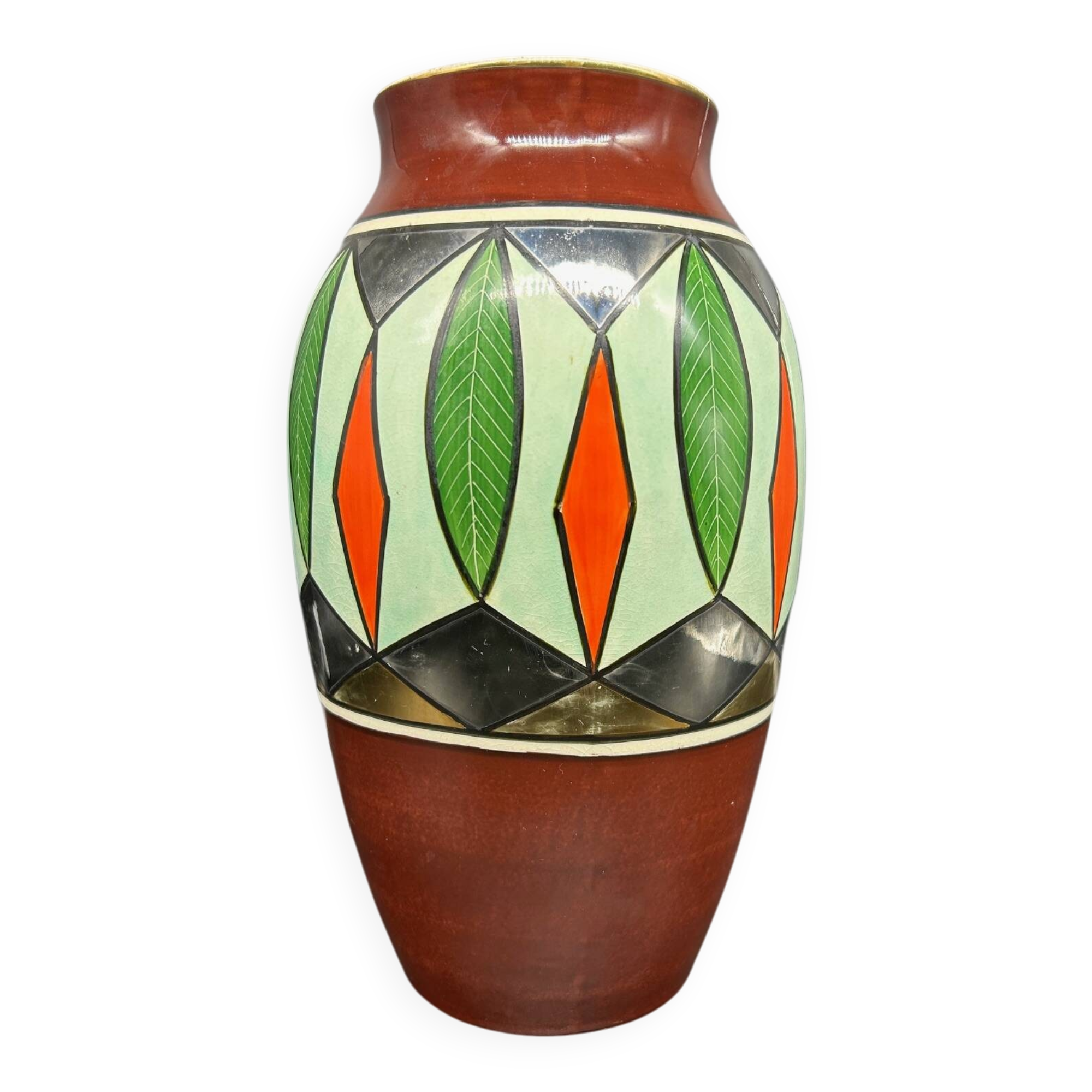 vase Gustave de Bruyn Fives Lille