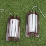 Set sconces Guzzini bagno vintage 70s