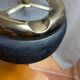 Metal tripod push ashtray