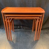 Erling Torvits , Scandinavian trundle table design 1960