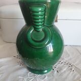 Vase amphore en céramique de St Clément signé B.letalle numeroté
