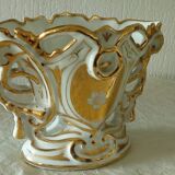 Wedding vases in Paris porcelain late 19th century