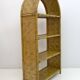 Pair of Italian Small Bamboo Bookcases, 1970s