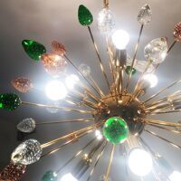 Murano glass chandelier