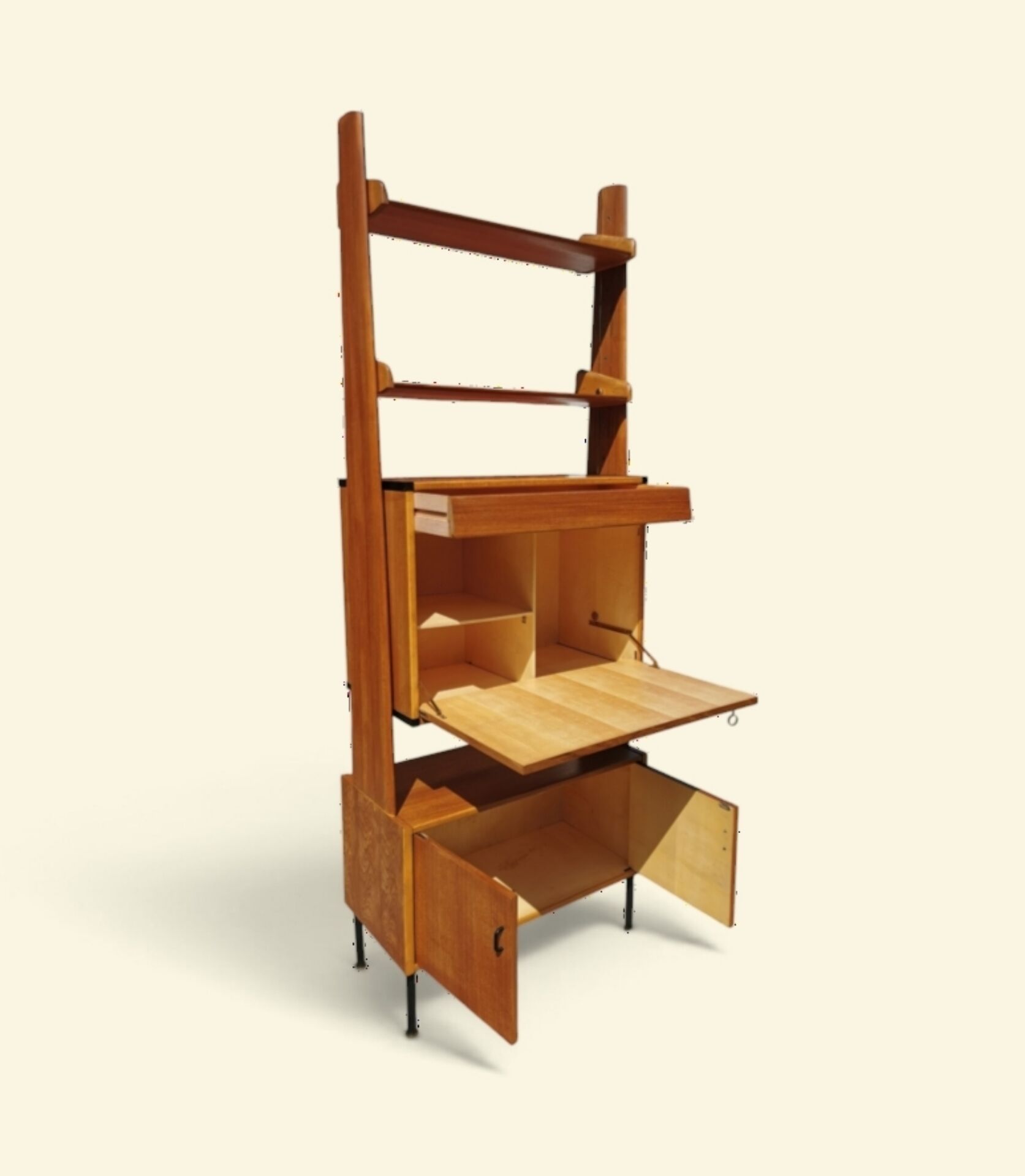 Bibliothèque modulable italienne