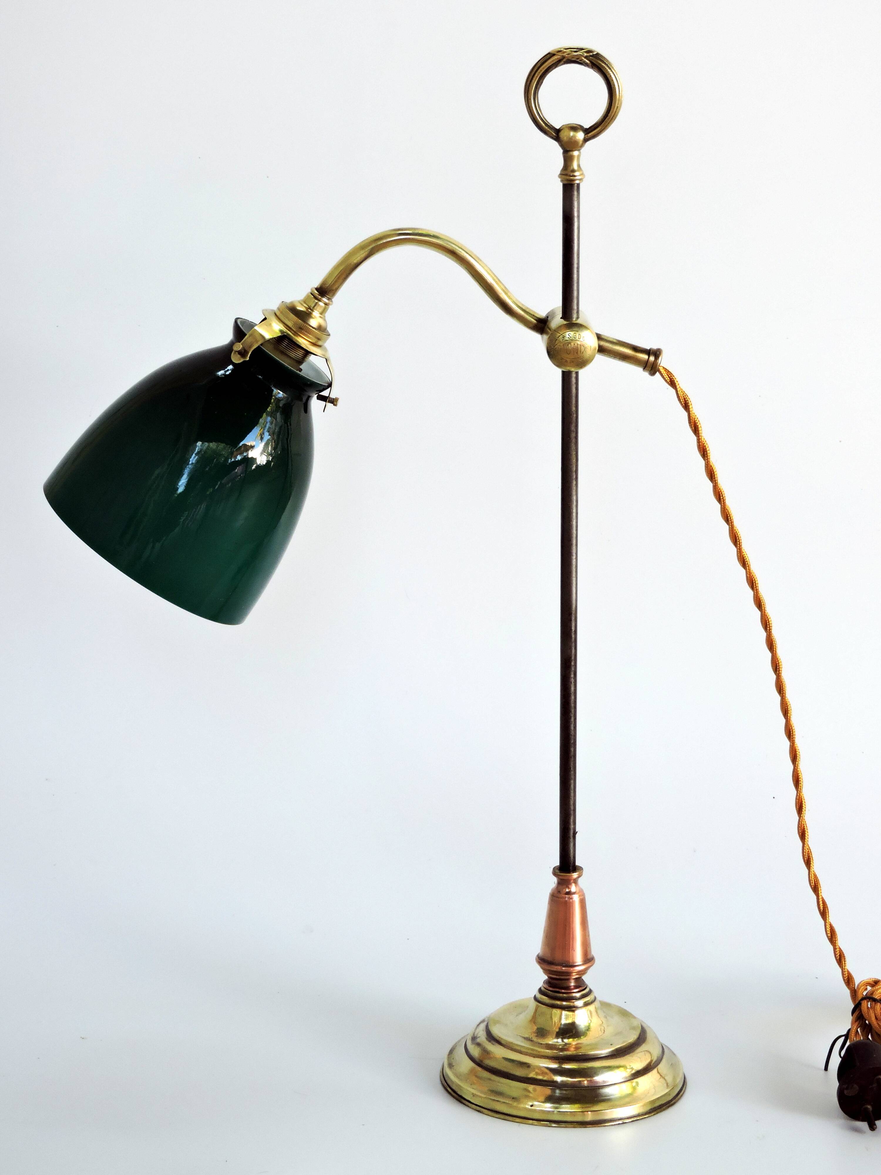 Notary office lamp rises and falls MONIX Paris
